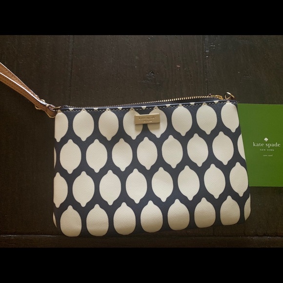 kate spade Handbags - NEW CONDITION KATE SPADE LEMON WRISTLET